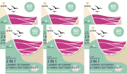 Dinged - Tinkle 2 in 1 Laundry + Softener Sheets