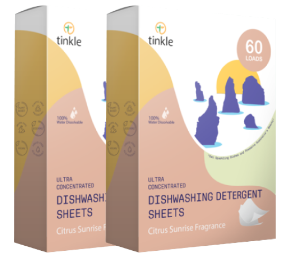 Tinkle Dishwasher Sheets