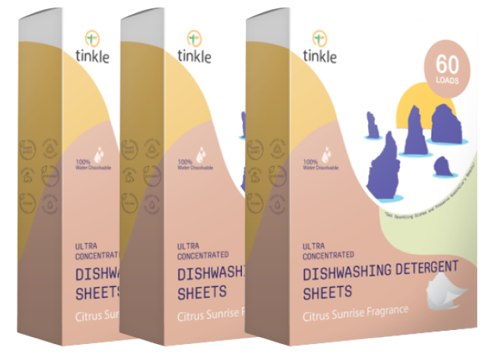 Dinged - Tinkle Dishwasher Sheets - SOLD OUT
