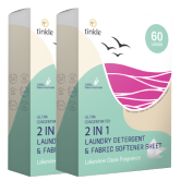 🎁 Tinkle 2 in 1 Laundry + Softener Sheets (100% off)