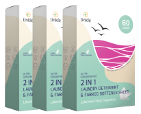 🎁 Tinkle 2 in 1 Laundry + Softener Sheets (100% off)